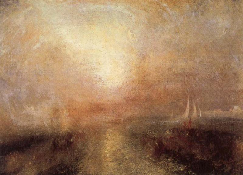 Joseph Mallord William Turner Yacht Approaching the Coast France oil painting art
